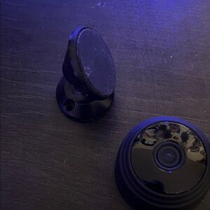 Black Magnetic Holder for. The cámara  we. The cámara